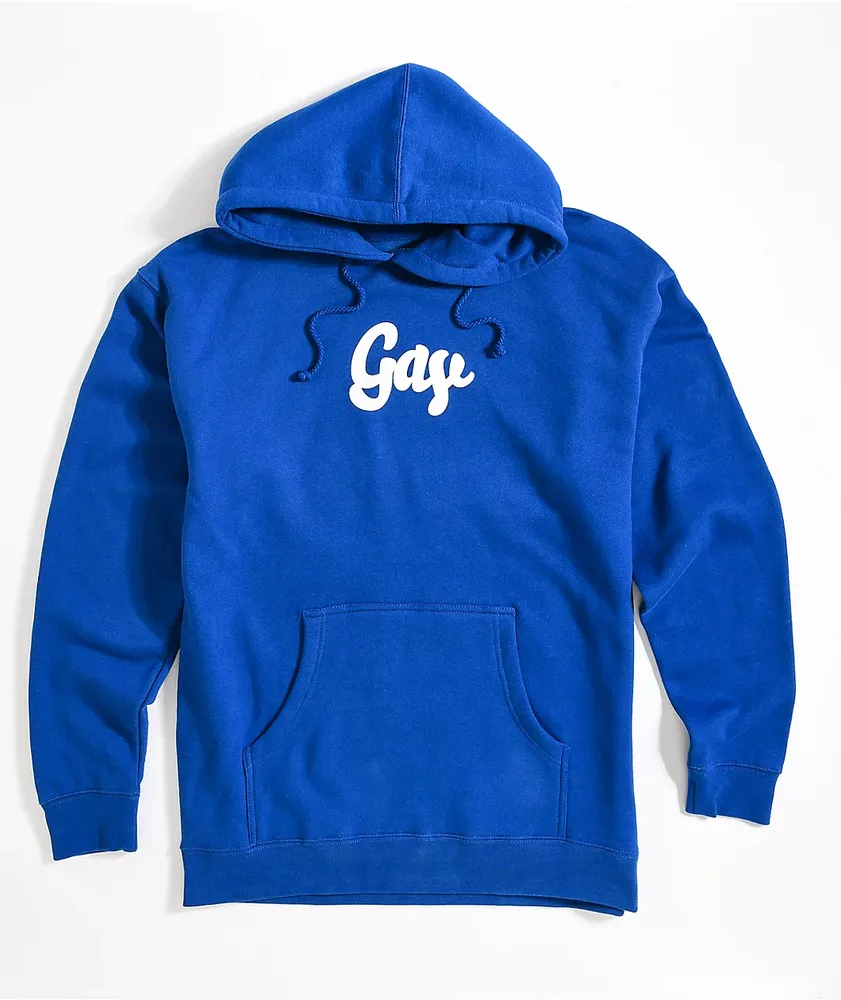 Zumiez BROCKHAMPTON Gay Blue Hoodie MainPlace Mall