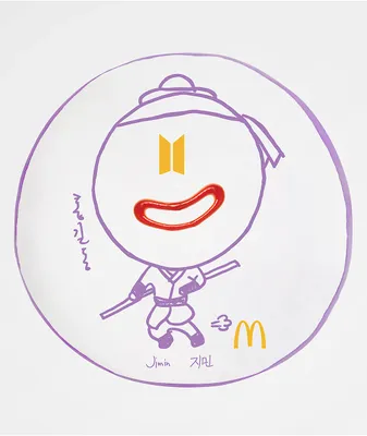 BTS x McDonald's Saucy White T-Shirt | Liberty Center