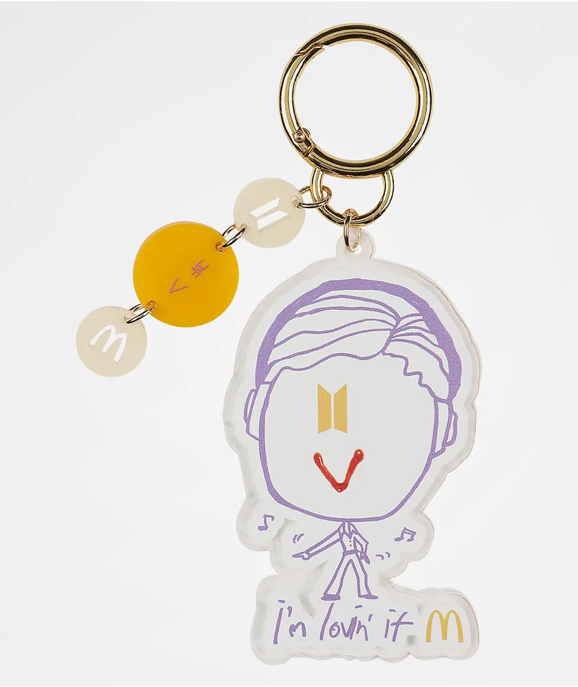 Bts discount v keychain