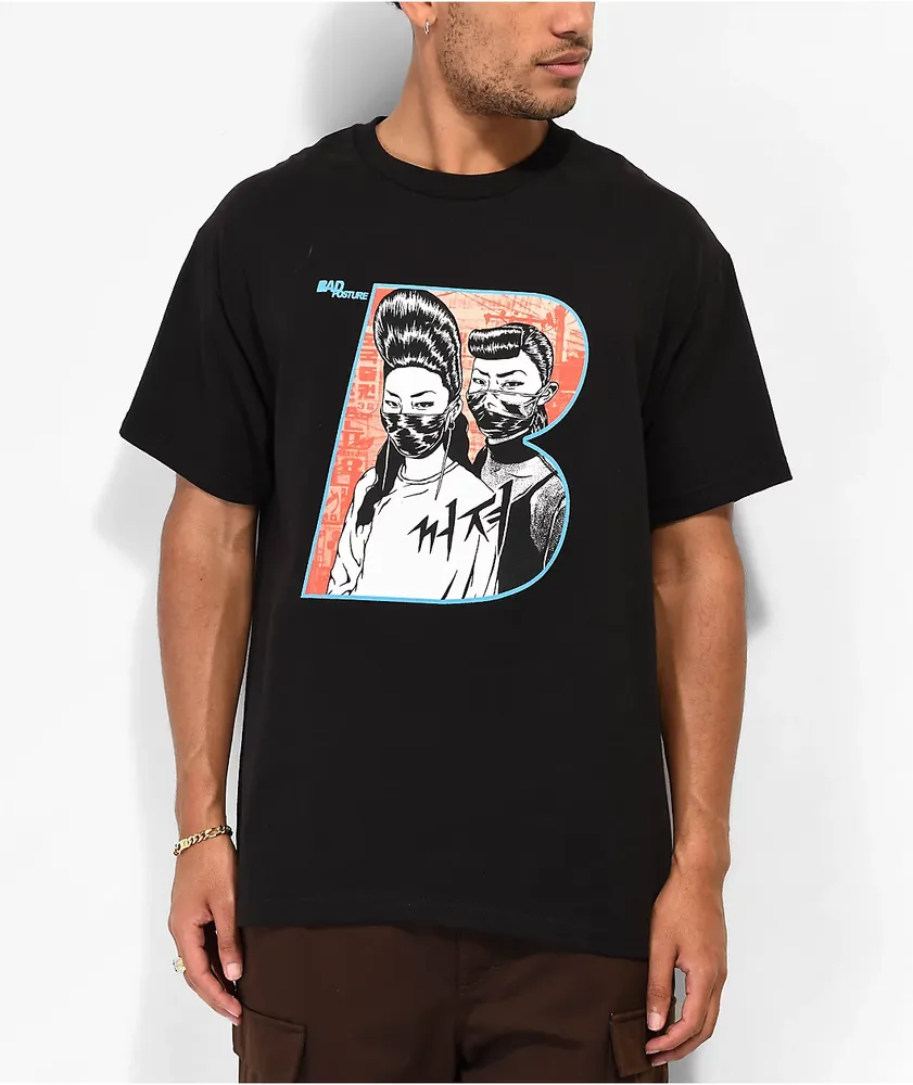 Tee shirt posture clearance