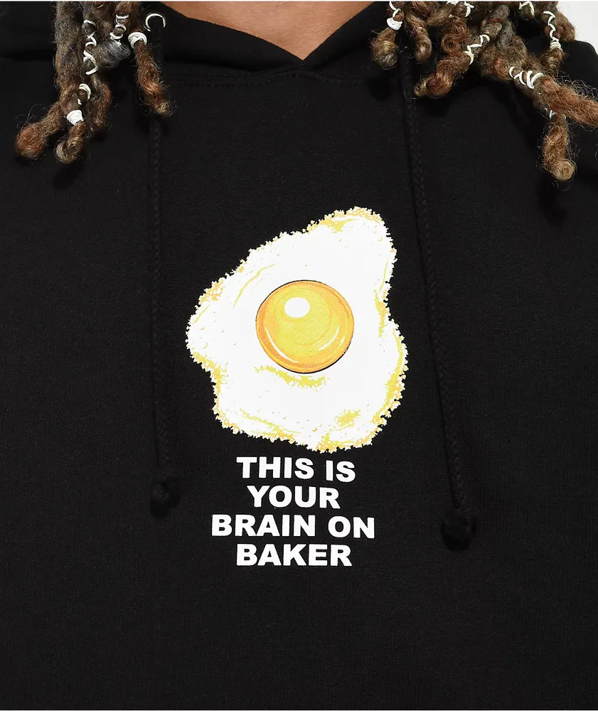 Baker Any Questions Black Hoodie | MainPlace Mall
