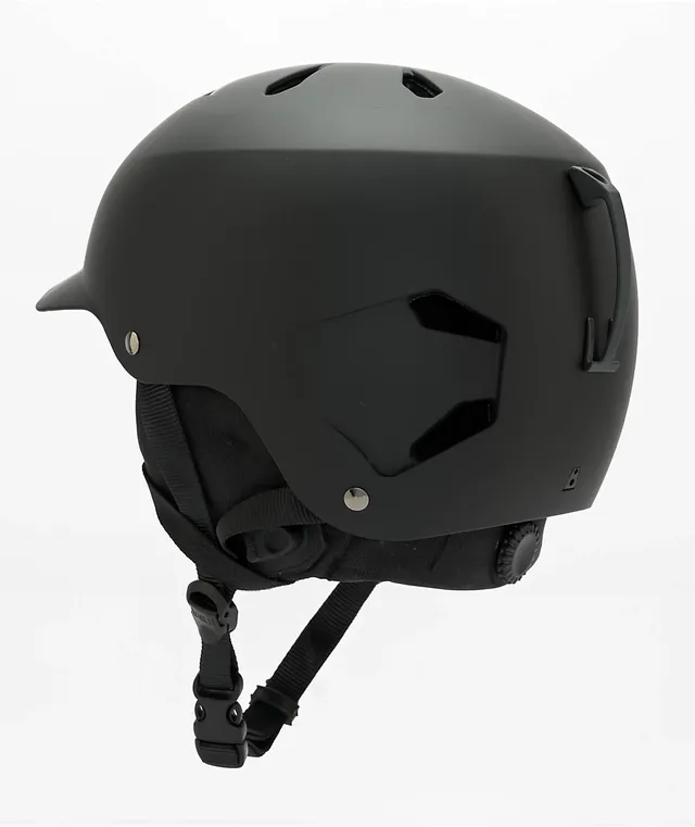 Bern Watts 8-Tracks Matte Black Snowboard Helmet | Connecticut