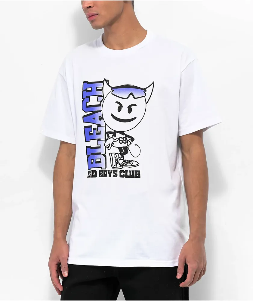 Bleach USA Bad Boys White T Shirt Hamilton Place
