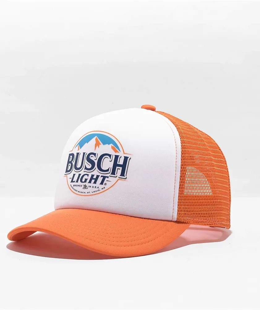 Blaze orange top hat with light