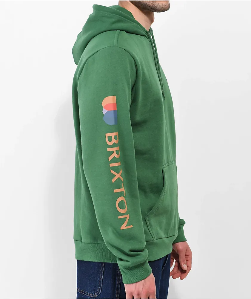 Brixton Alton Kelly Green Hoodie | MainPlace Mall