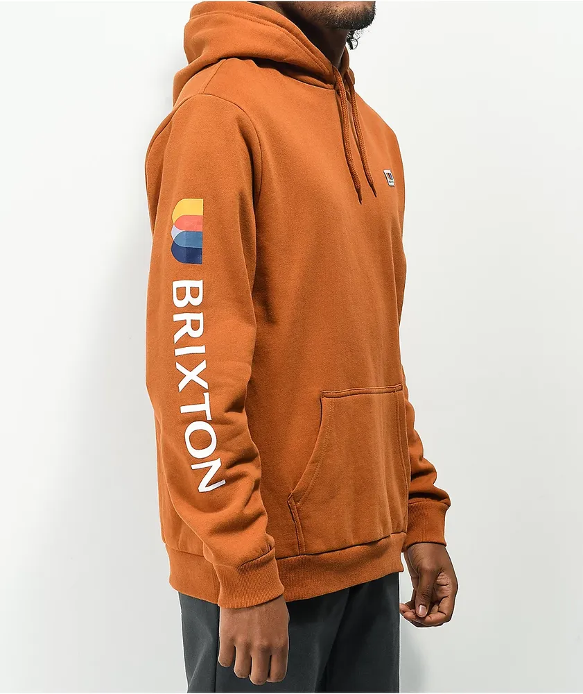 Brixton Alton Orange Hoodie Mall of America