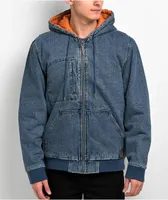 BRIXTON×INDEPENDENT - YARD DENIM JACKET 801e2979f808bab0a877060f2327ee
