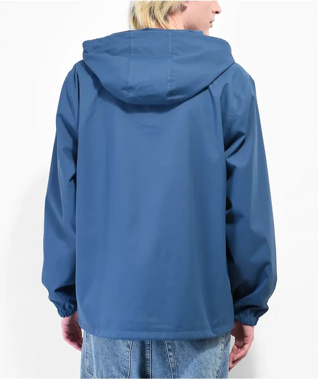 Brixton Claxton Beta Zip Joe Blue Windbreaker Jacket Vancouver Mall