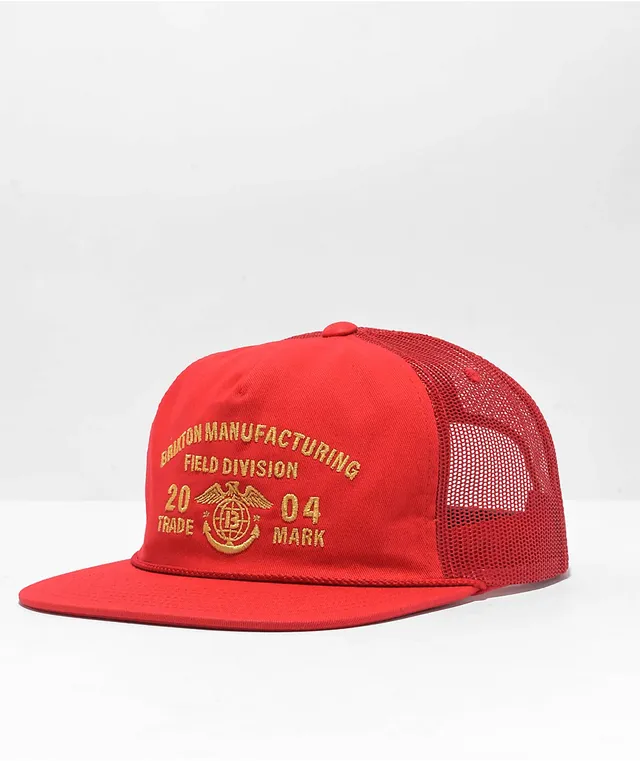 Red brixton hat new arrivals