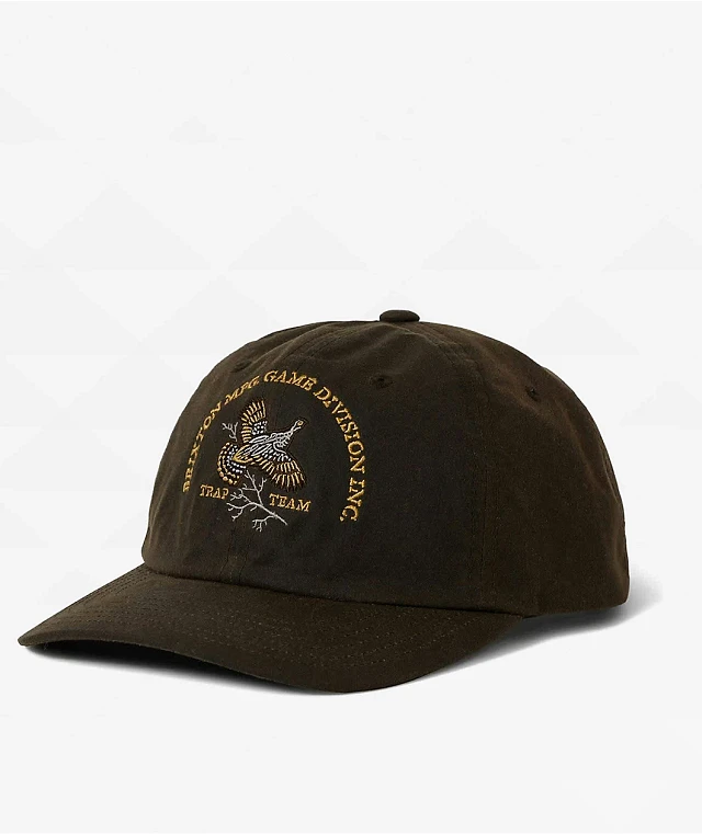 Brixton Game WTHR Guard NetPlus Moss Strapback Hat | MainPlace Mall