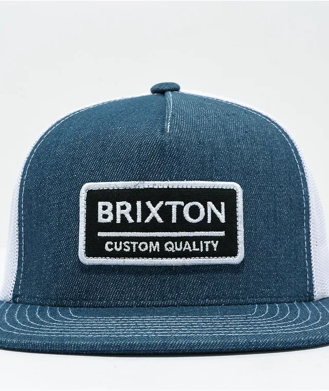 福袋売れ残りセール Palmer Brixton Proper Hat Trucker White & Blue MP 服＆ファッション小物