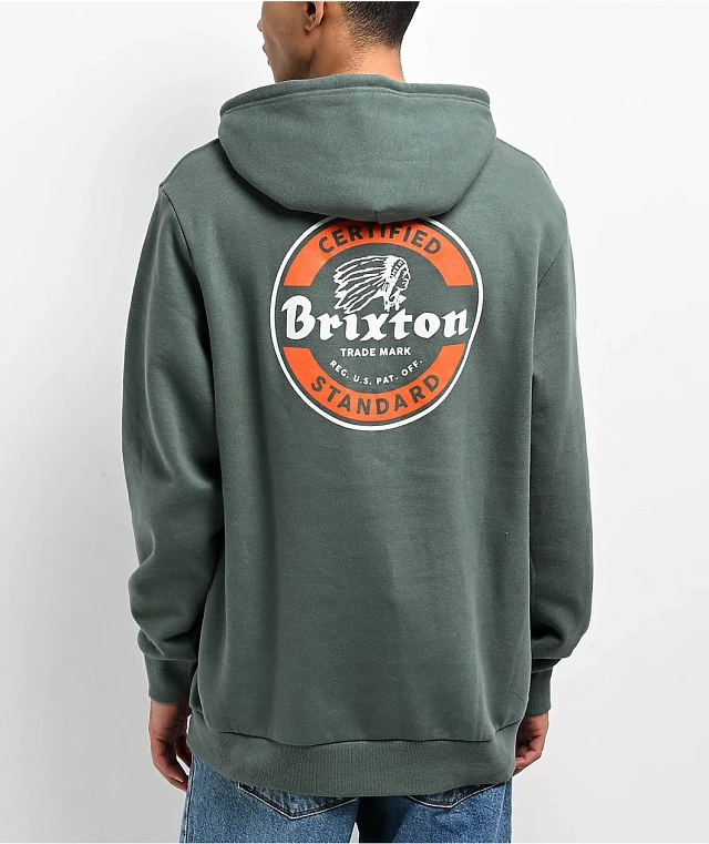 Brixton wheeler hoodie outlet