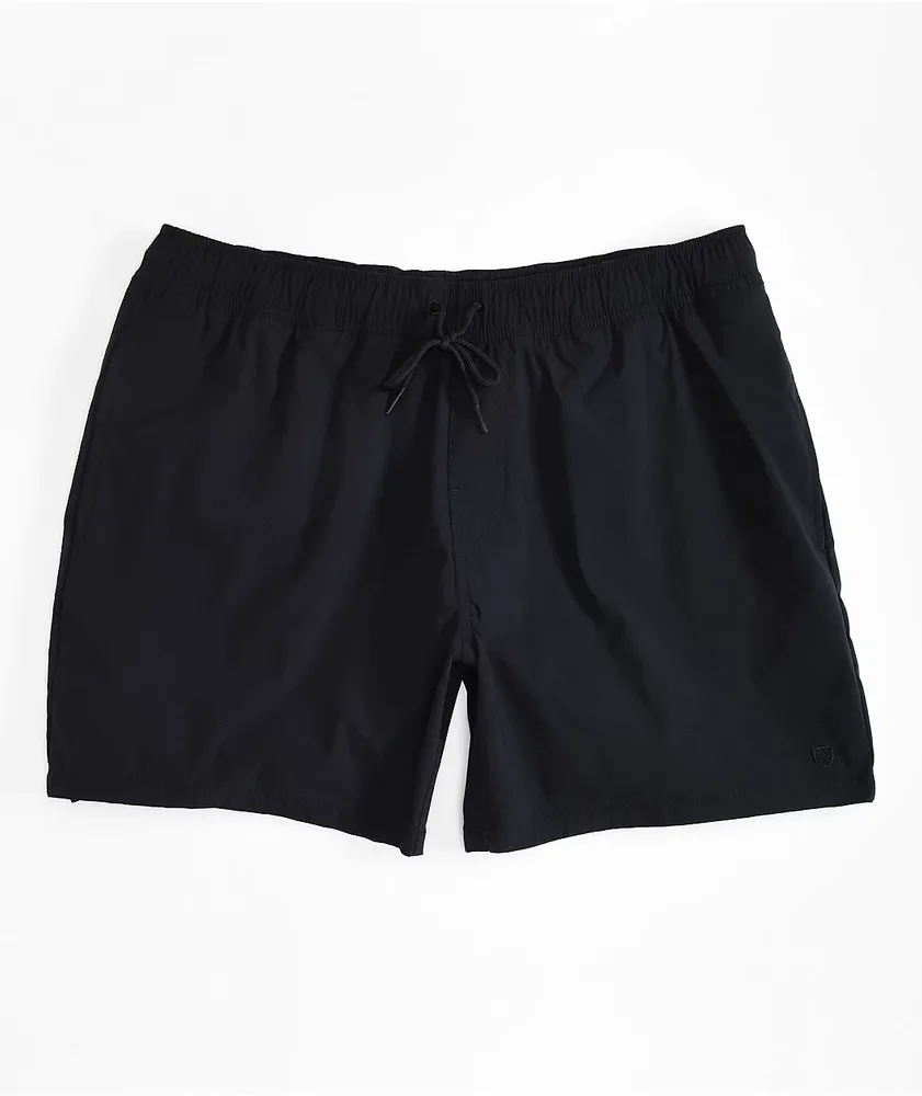 Brixton Voyage Black Board Shorts CoolSprings Galleria