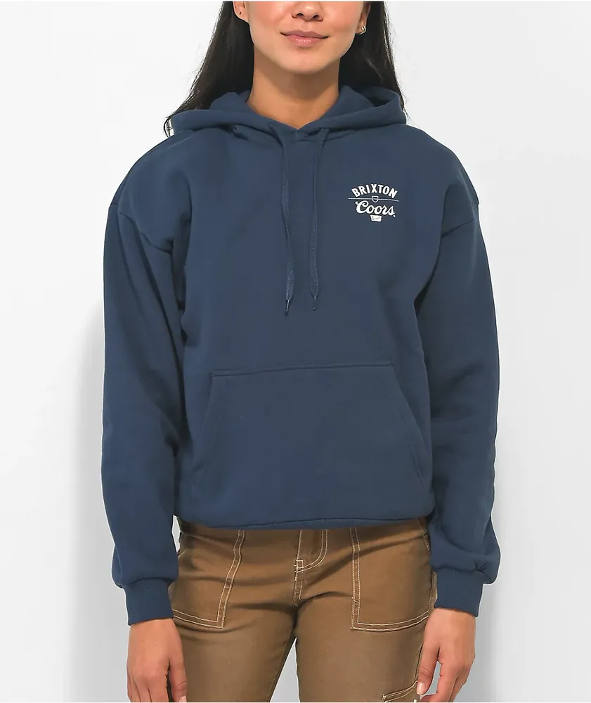Brixton x Coors Labor Navy Hoodie Mall of America