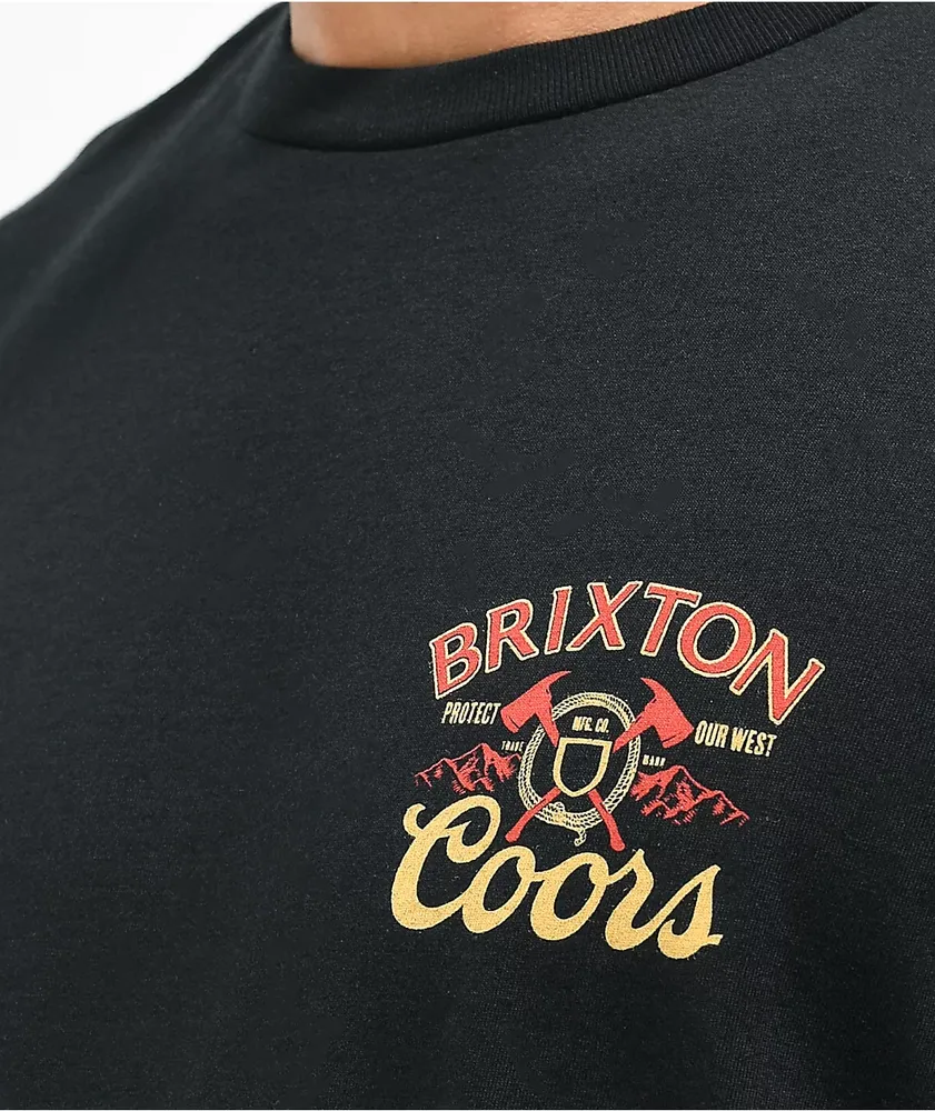 Brixton x Coors Pow Black T Shirt Mall of America