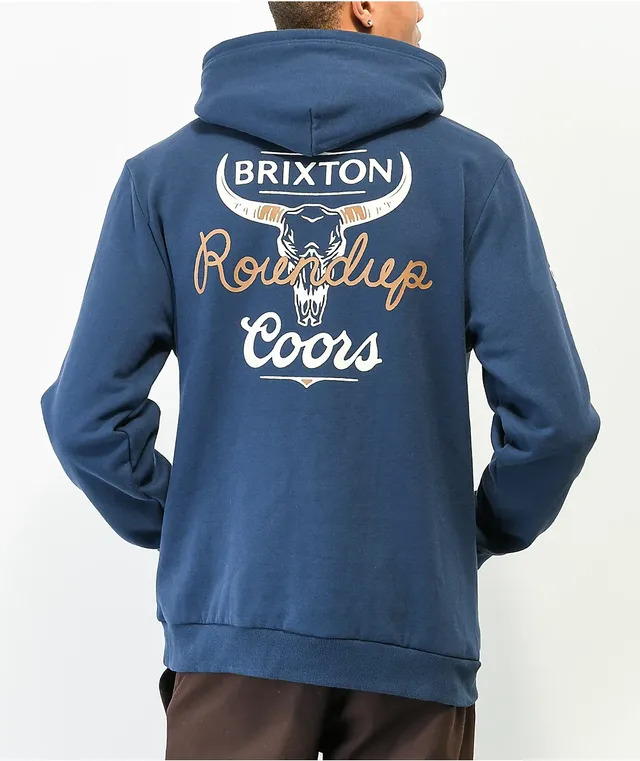 Brixton x Coors Roundup Navy Hoodie CoolSprings Galleria