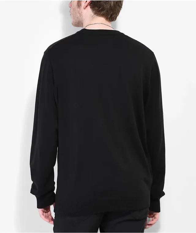 Broken Promises Big Bite Black Sweater | Arden Fair