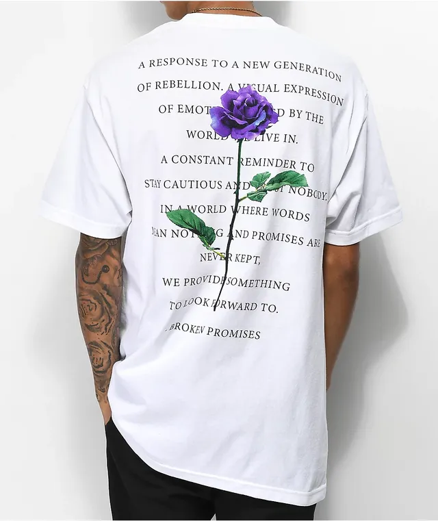 Broken Promises Blossom White T-Shirt | Dulles Town Center