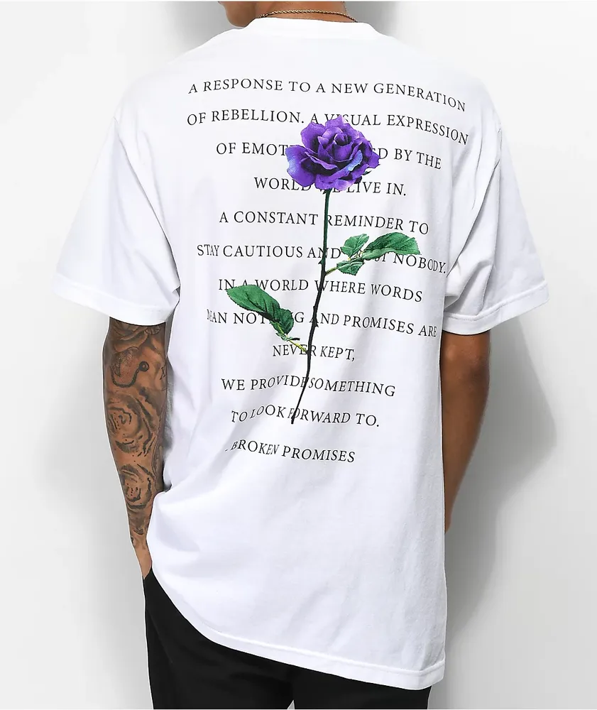 Broken promises deals rose shirt