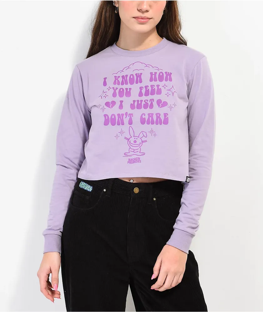 Broken promises shop purple shirt