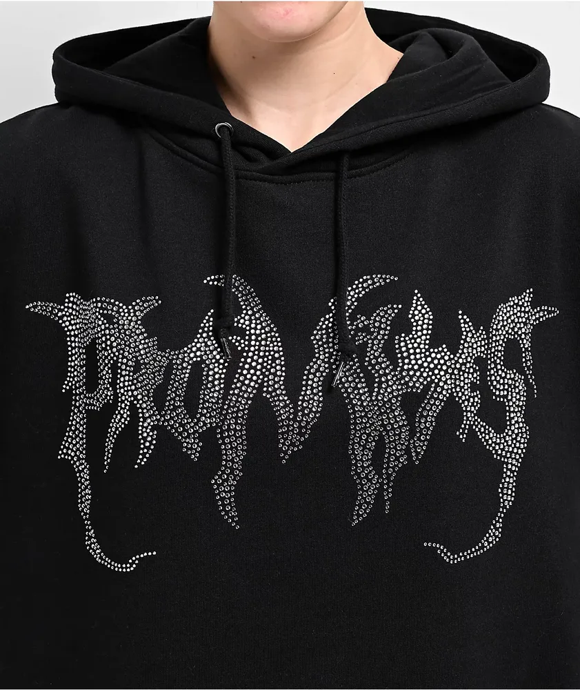 JARMY パーカー 黒 xs 手渡しor PayPay1.6万 Broken Promises Graveyard Horn Black Hoodie | MainPlace Mall
