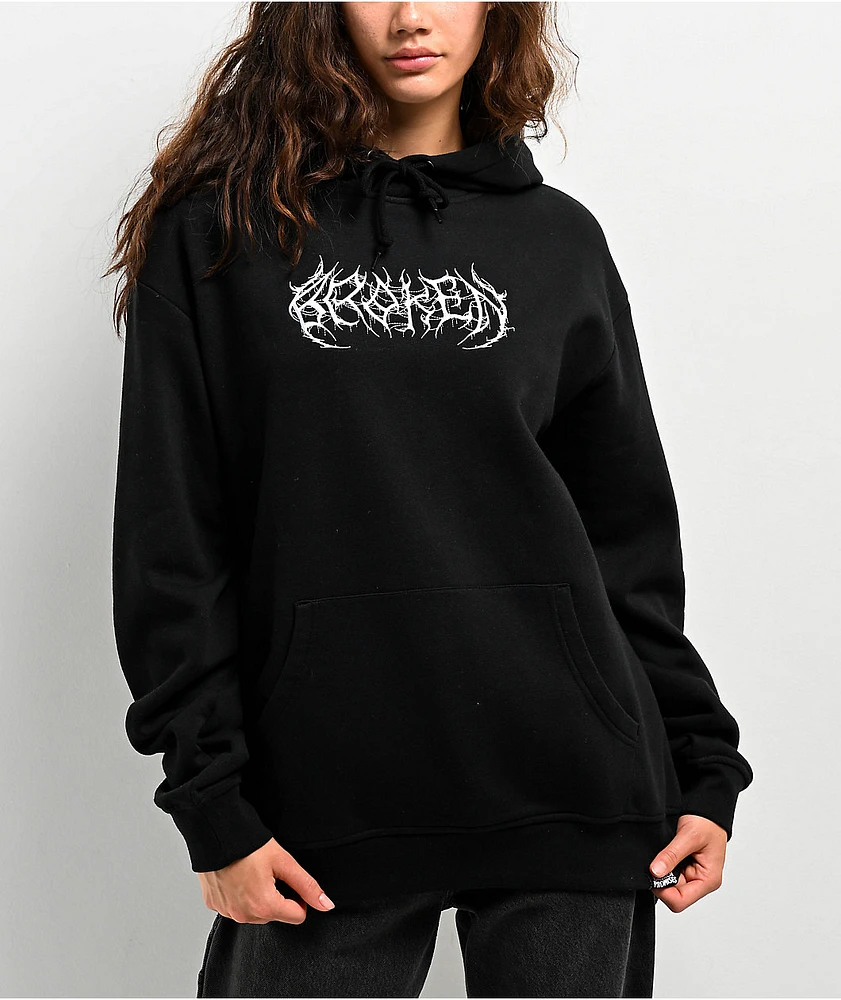 Broken Promises Moshpit Black Hoodie | MainPlace Mall