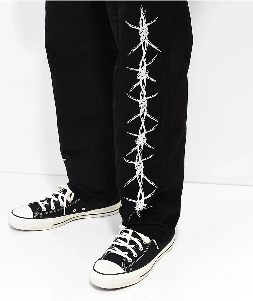 Broken Promises Nashville Black Corduroy Pants | MainPlace Mall