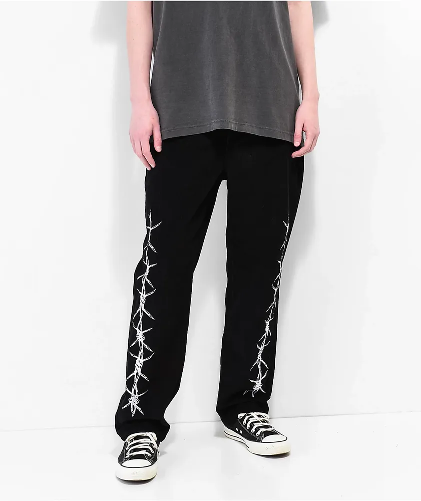 Broken Promises Nashville Black Corduroy Pants | Liberty Center