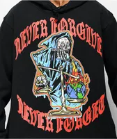Broken promises never forgive black hoodie on sale