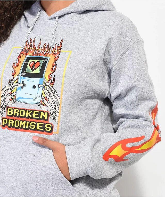 Broken promises emotional hoodie cheap