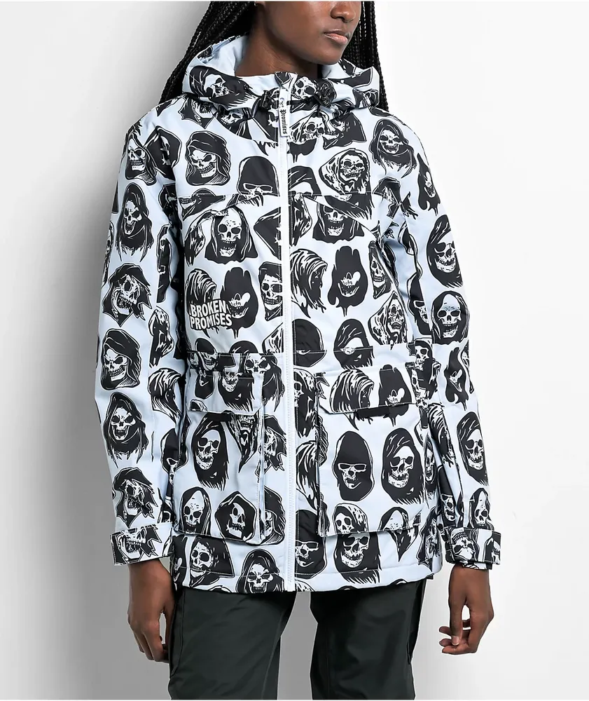 Baby blue clearance snowboard jacket