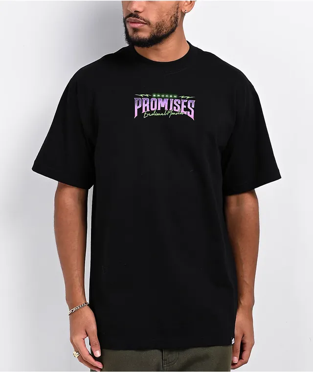 Broken Promises Skull Crusher Black T-Shirt | Arden Fair