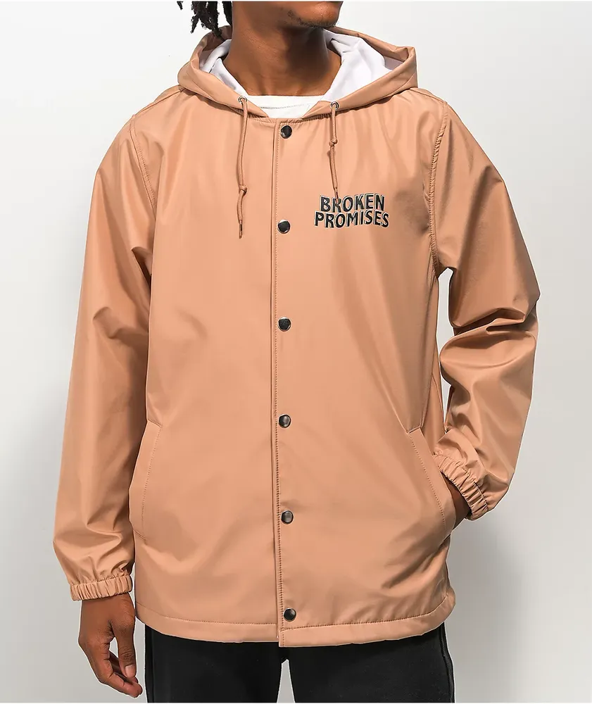 Khaki windbreaker sale