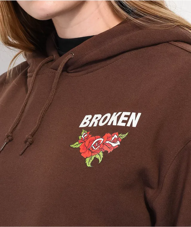 Broken promises emotional hoodie top