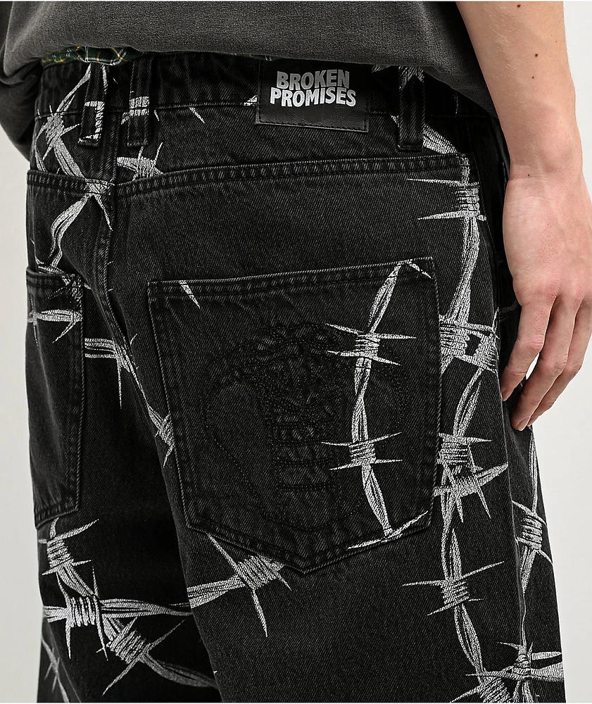 【Peter Do】Damage Denim Black 32 Peter Do】Damage Denim Black 32 Peter Do】Damage Denim Black 32