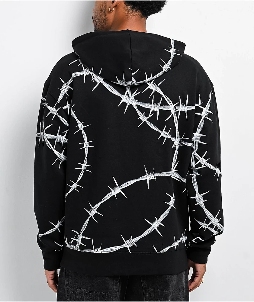 Broken Promises Wired Black Hoodie | Liberty Center