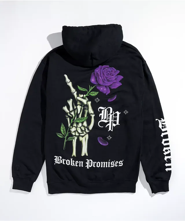 Broken promises sales purple hoodie