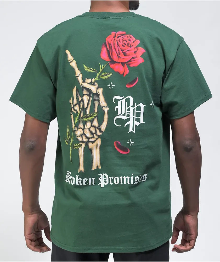 Broken promises cheap rose shirt