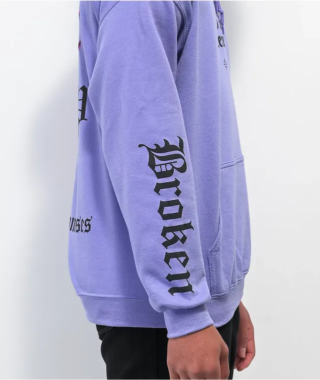 Ghost rider top hoodie purple