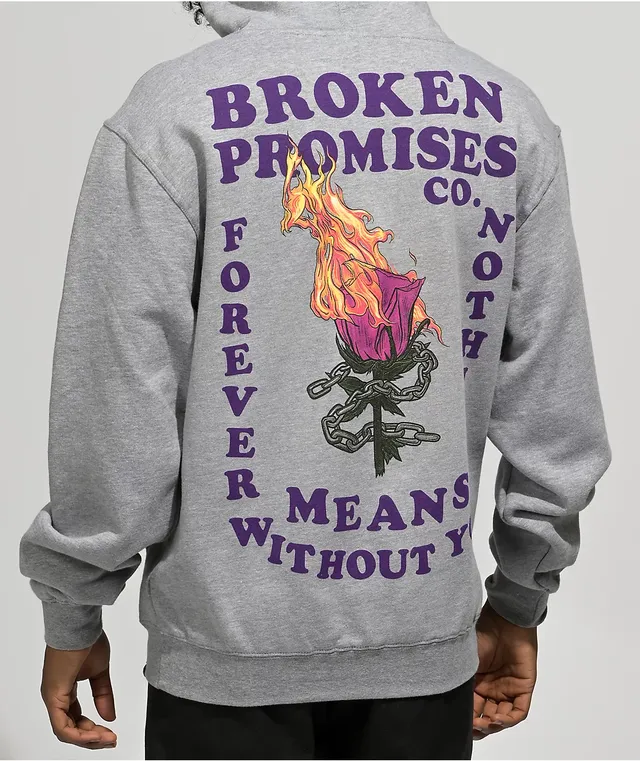 Broken online promises hoodie