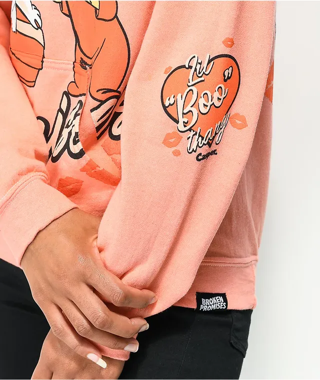 Broken promises orange hoodie clearance