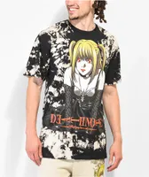 トップス 00s DEATH NOTE bleached S/S T-shirt fade Broken Promises x Death Note Misa Bleach Black T-Shirt at