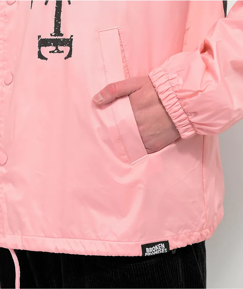 Broken Promises x Death Note Misa Pink Coaches Jacket | Arden Fair