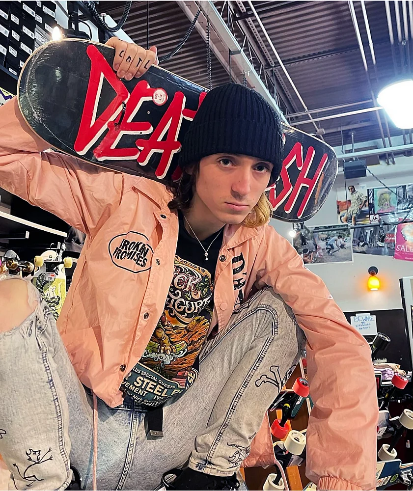Broken Promises x Death Note Misa Pink Coaches Jacket at