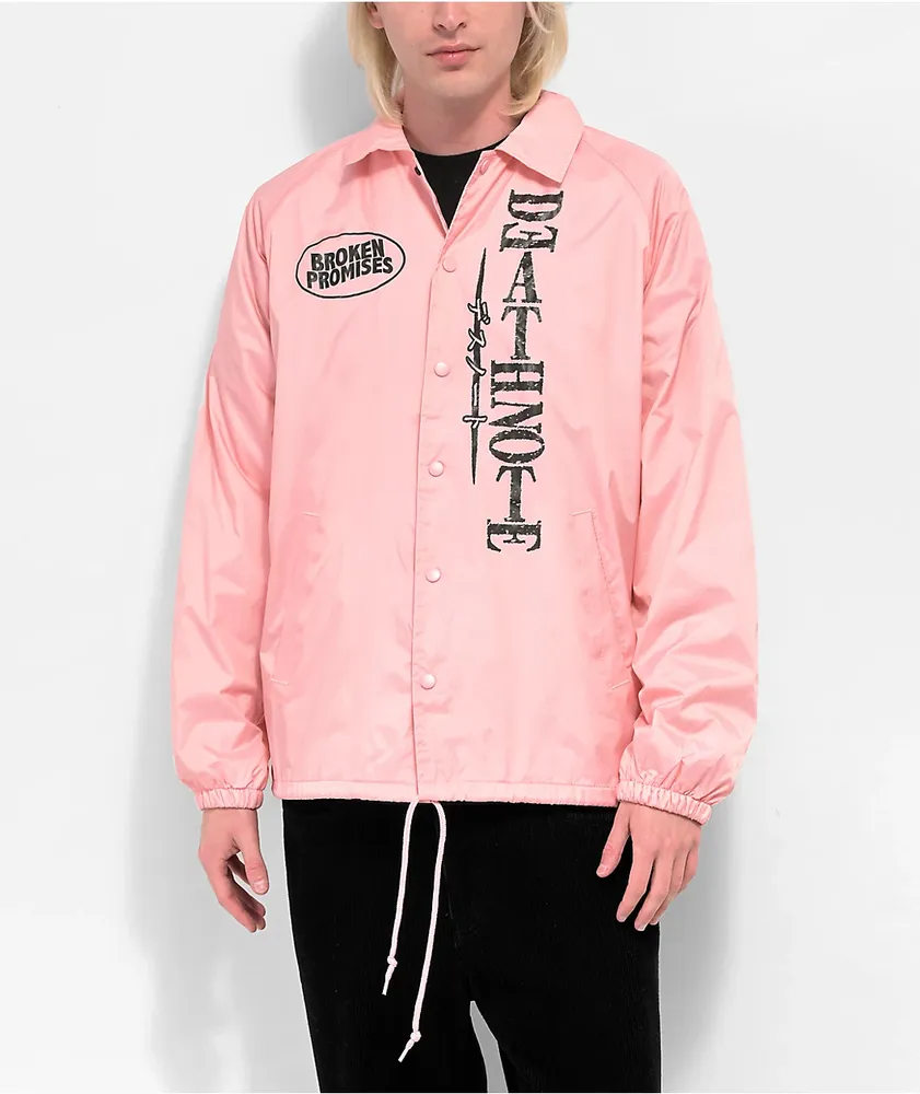 Broken Promises x Death Note Misa Pink Coaches Jacket | Arden Fair