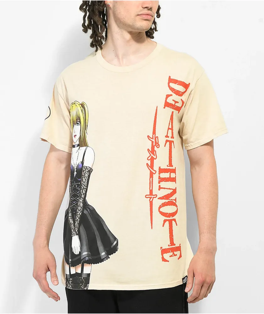 Broken Promises x Death Note Misa Tan T-Shirt | MainPlace Mall Broken Promises x Death Note Misa Tan T-Shirt | MainPlace Mall