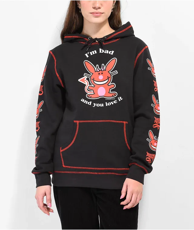 Happy bunny clearance hoodie