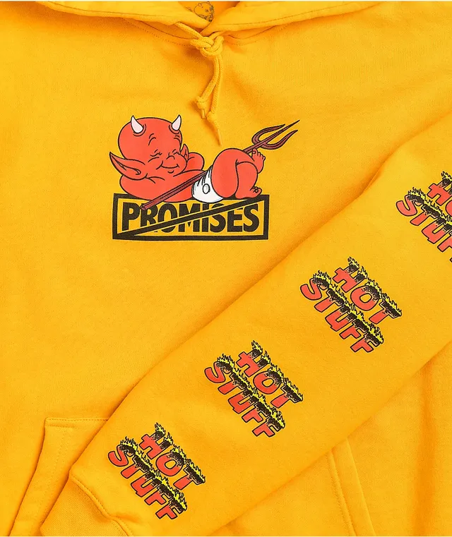 Broken promises orange hoodie hot sale