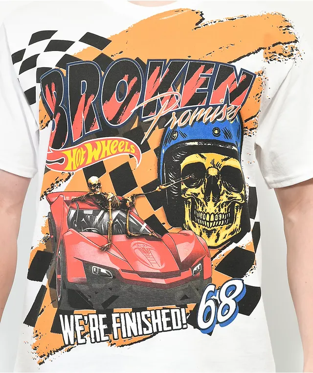値下げ‼️ホットウィール Convention 2019 Tshirt Broken Promises x Hot Wheels Tour Black T-Shirt at Mall of
