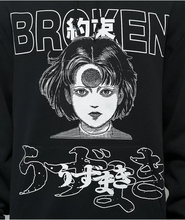 Junji ito uzumaki hotsell erosion kanji hoodie